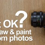 Is it ok to draw and paint from photos