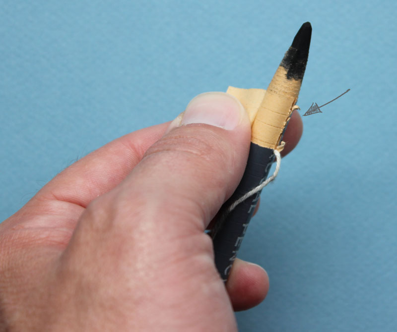 How to sharpen a charcoal pencil