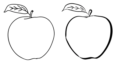 drawings apple