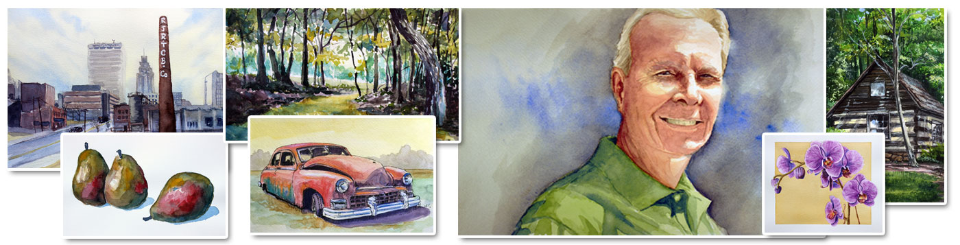 Watercolor Painting Demos