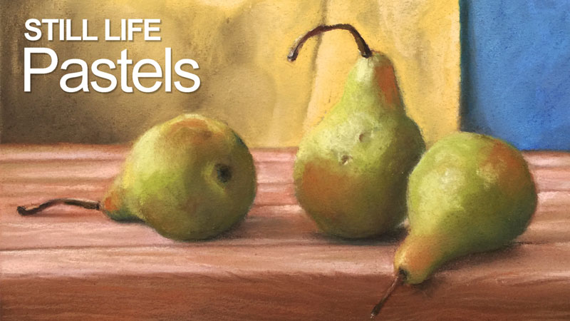 Pastel Painting Lesson - Simple Still Life