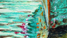 How to Draw Water Ripples with Oil Pastels