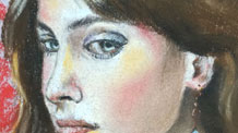 Pastel portrait lesson - excerpts
