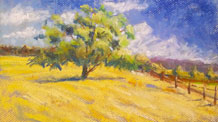 Scumbling with pastels