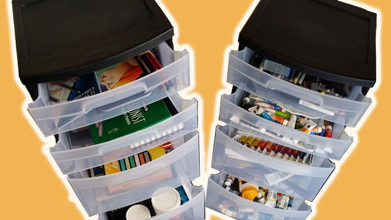 Storing Your Art Supplies Correctly - Go Store It