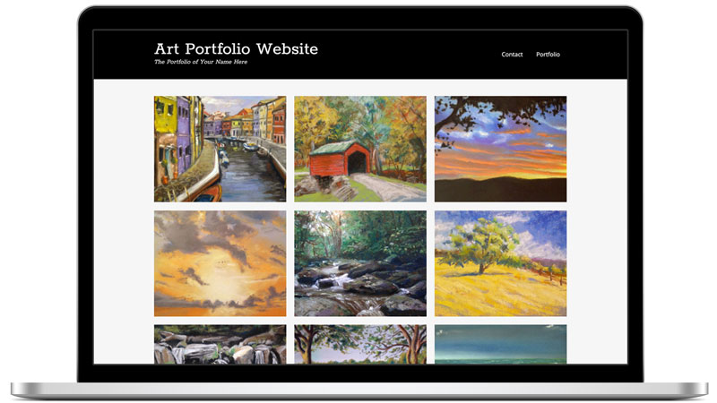 How To Create A WordPress Portfolio Website For Artist Without Any Coding  [2023]