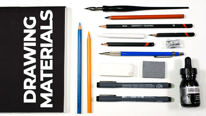 Everyone Should Draw: Drawing Materials For Kids (and Adults)