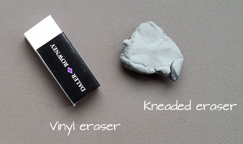 How To Use a KNEADED ERASER with COLORED PENCIL 