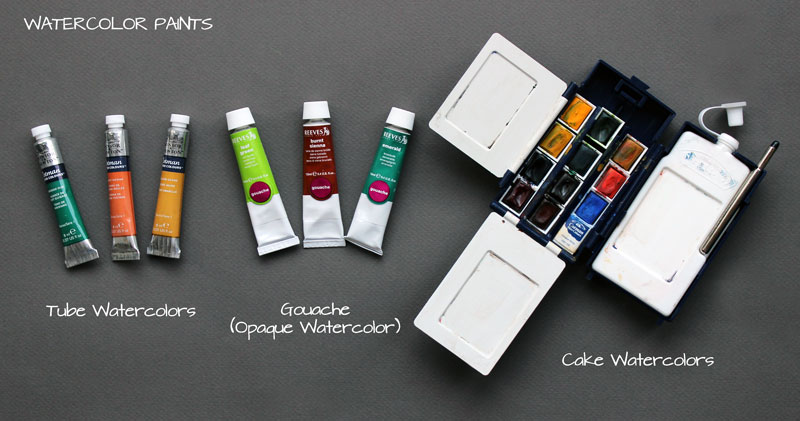 Watercolor Painting Supplies