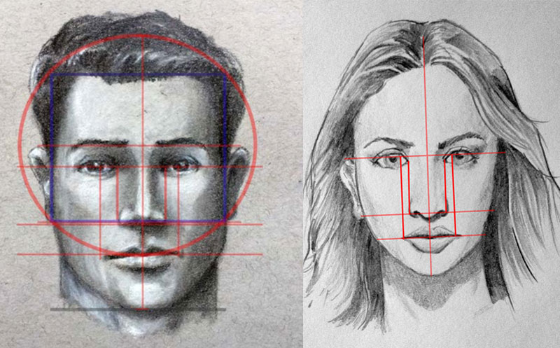 How to draw portraits with step by step realistic drawing tutorials