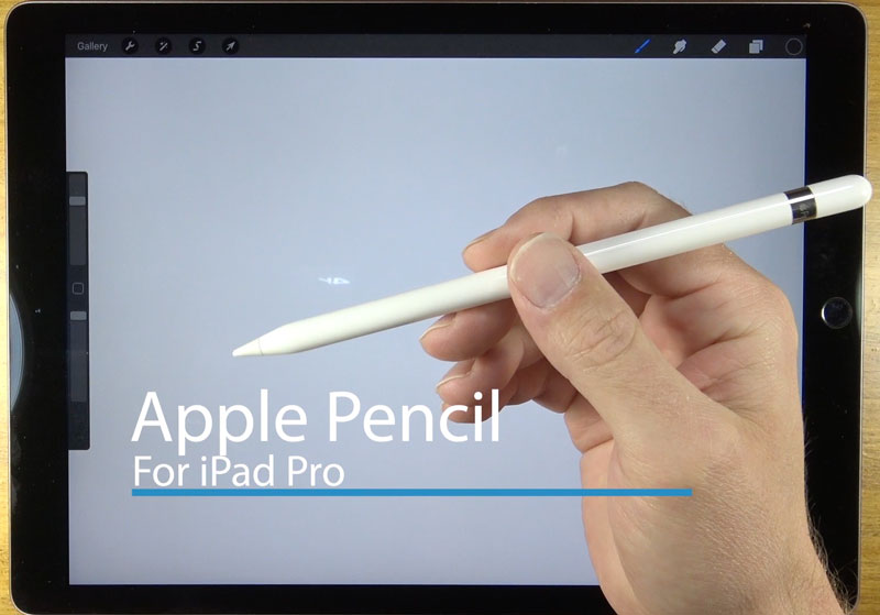The Apple Pencil with Procreate App