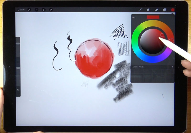 Как вставить картинку в procreate