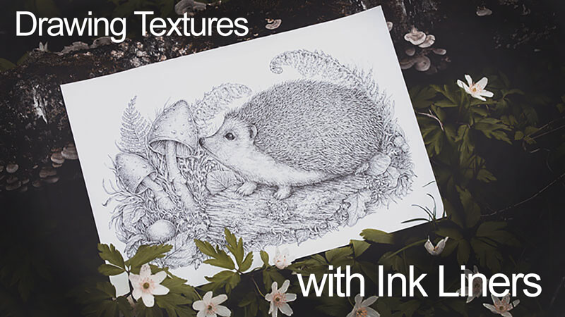 How to Draw Textures with Pen and Ink