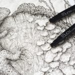 How to Draw a Lizard with Pen and Ink