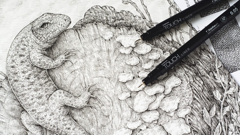 Featured image of post Lizard Skin Drawing How to draw lizard skin