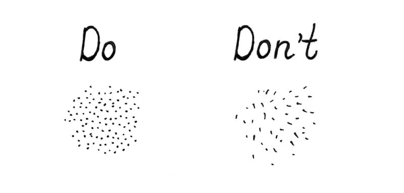 How to stipple