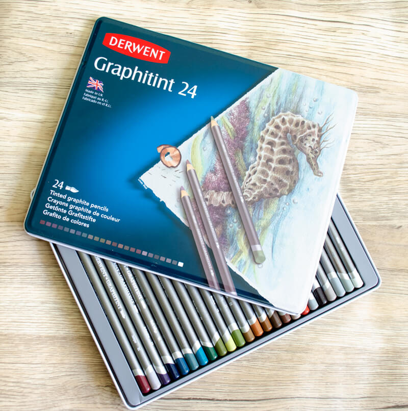 Derwent Graphitint Pencil Set of 24