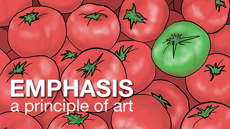 emphasis principle of art