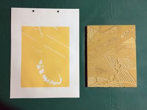 Reduction Printmaking with Linoleum