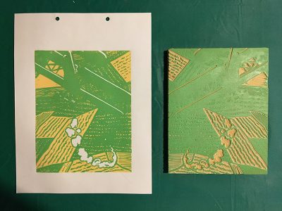 Reduction Printmaking With Linoleum