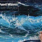 How to paint waves with acrylics
