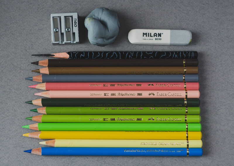 9 Must Have Colored Pencil Supplies