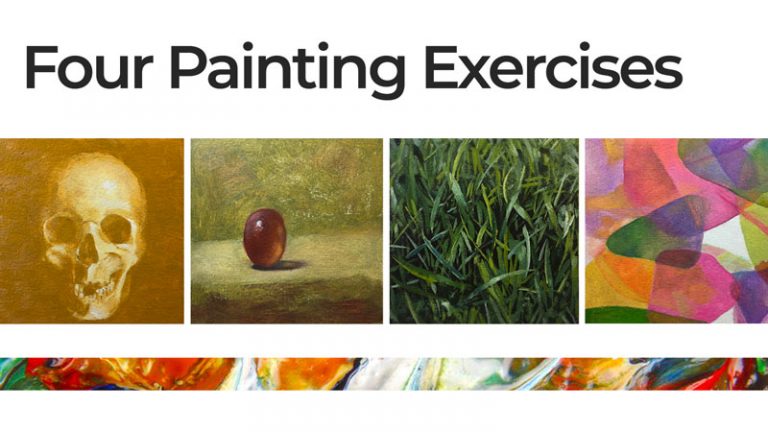 4 Painting Exercises To Improve Your Painting Skills