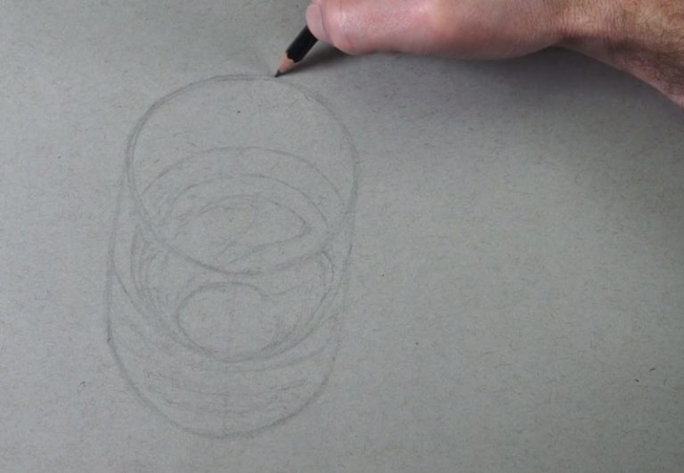 How to Draw a Glass of Water