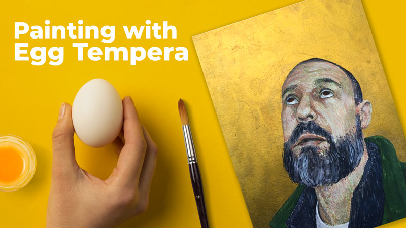 How to Paint Tempera on Glass