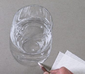 How to Draw a Glass of Water