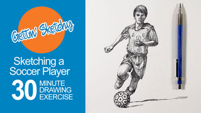 How to Draw a Soccer Player
