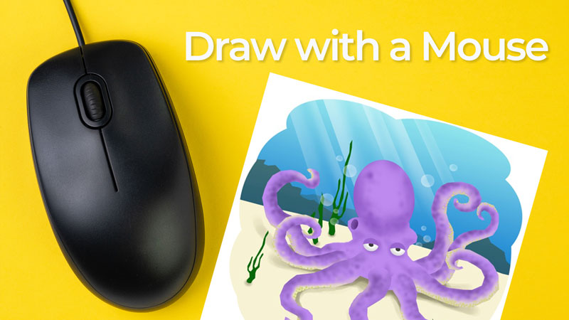 Draw with the mouse