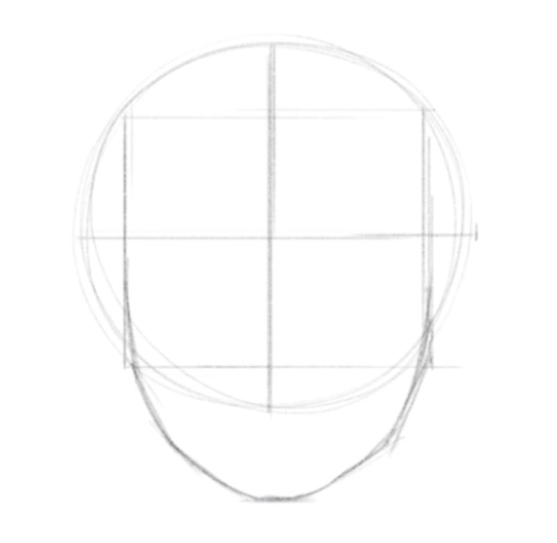 How To: Draw Face  Easy Beginner Proportion Tutorial 