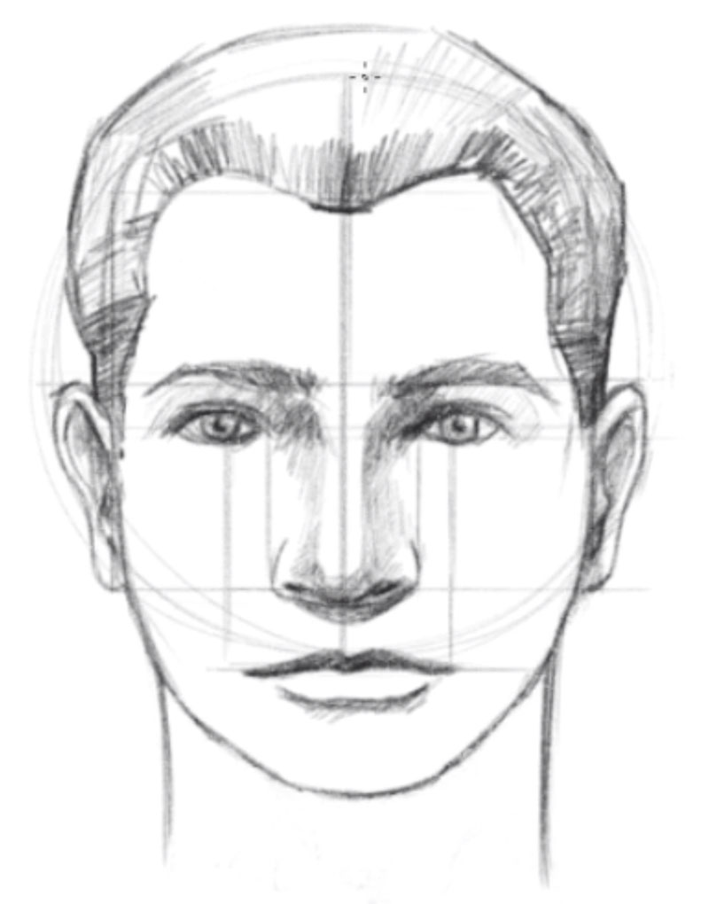 How to Draw a Face - Facial Proportions