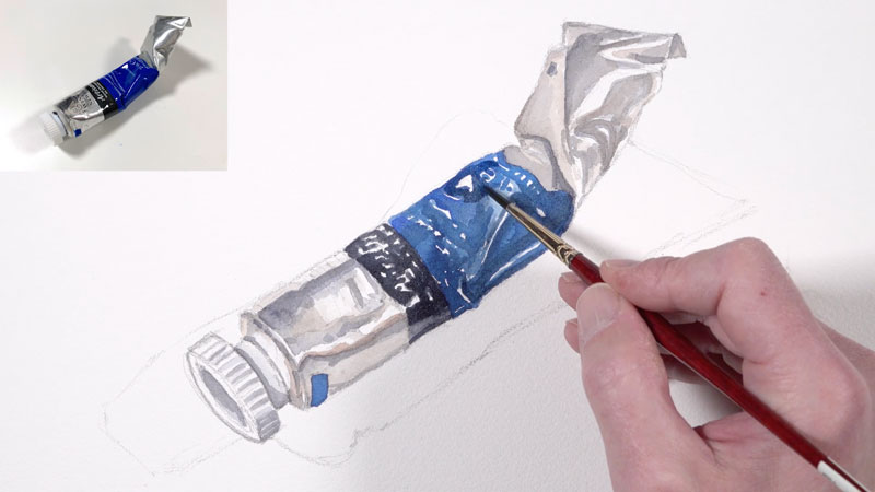 Drawing with Water Soluble Crayons