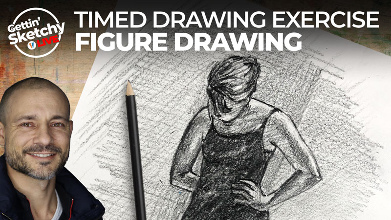 Figure Drawing - Timed Drawing Exercise