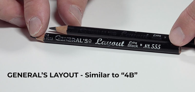 General's Layout Pencil - Blackwing alternative