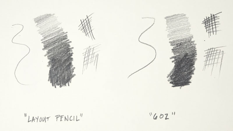 Generals Layout Pencil vs. Blackwing 602