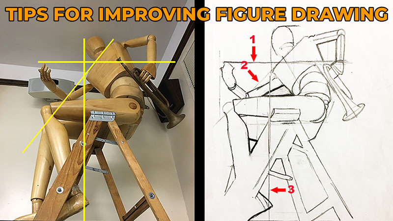 Tips for improving figure drawing