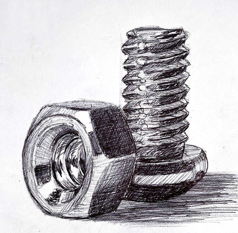 nuts and bolts drawings