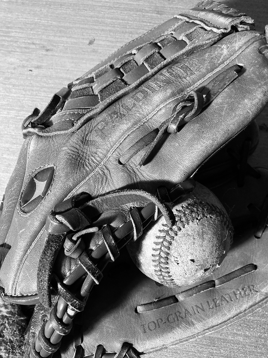 How to Draw a Baseball and Glove with Pencil