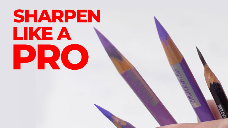 How to Sharpen any Pencil Like a Pro