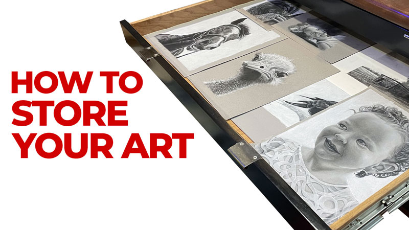 How to Store Your Art