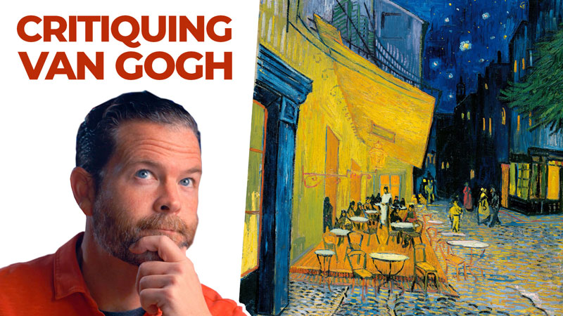 Critique Van Gogh Cafe Terrace at Night