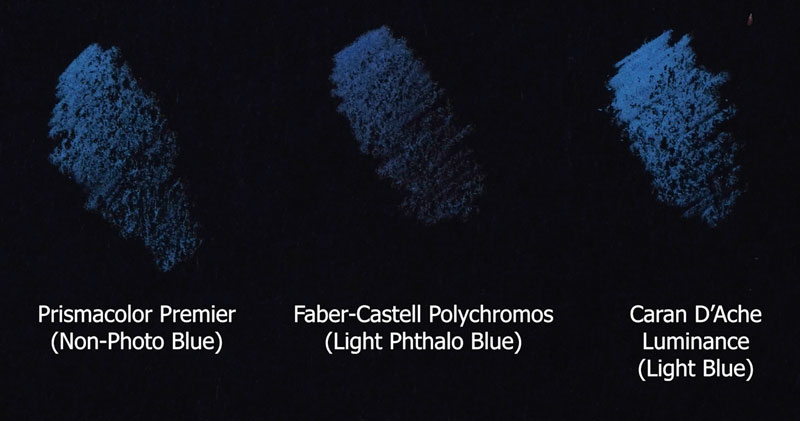 Prismacolor Premiers vs. Faber Castell Polychromos colored pencils