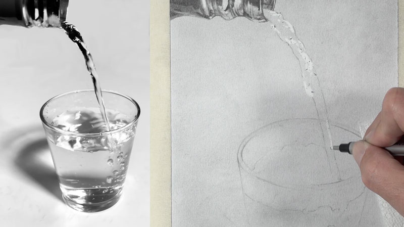 How to Use Powdered Graphite in a Drawing - LZM Studio