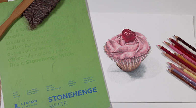 Stonehenge Paper for colored pencils