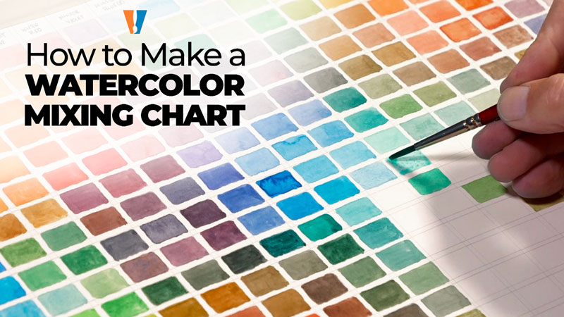 How to Make a Watercolor Mixing Chart