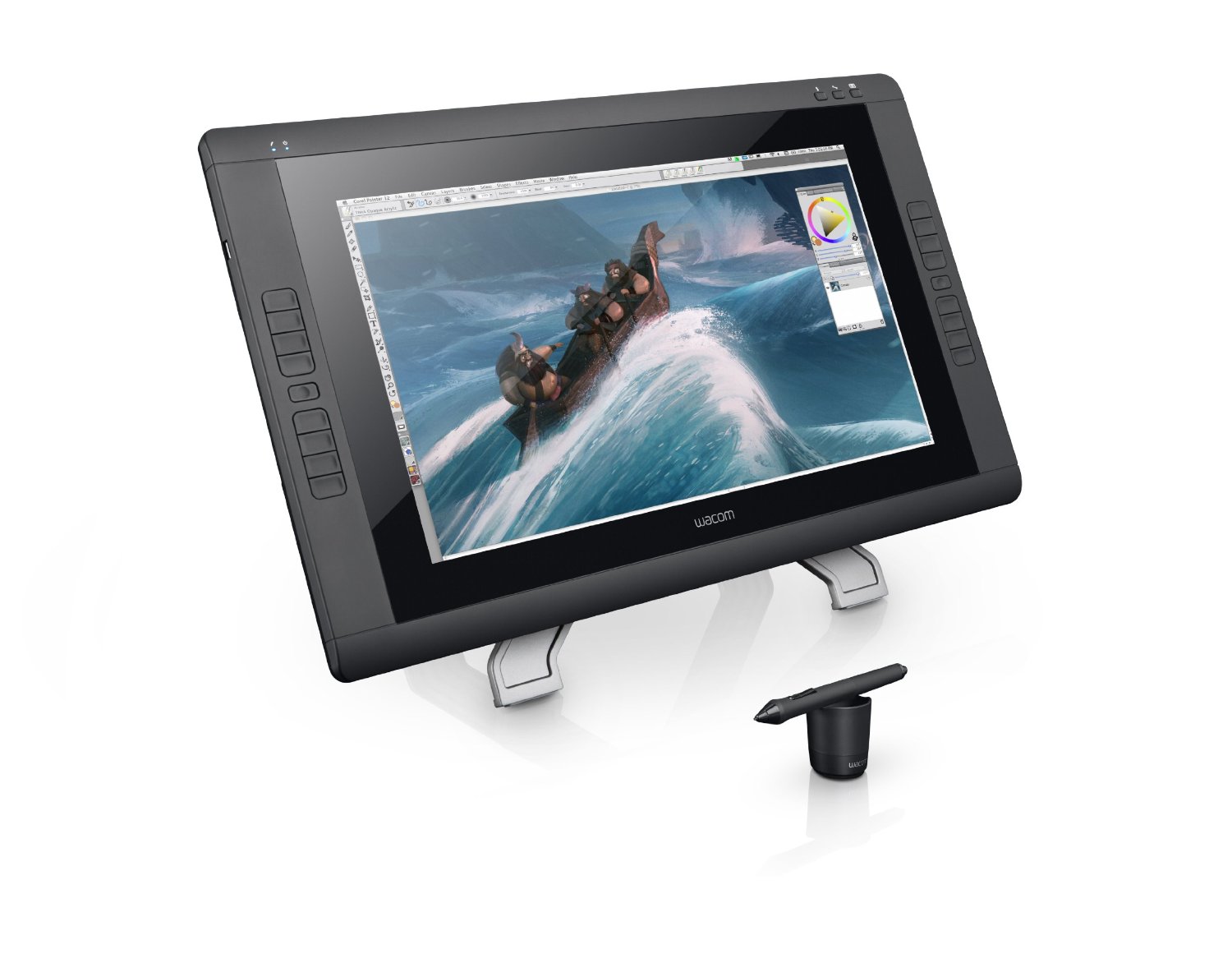 Cintiq-tablet voor digitaal schilderen