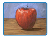 Acrylic Apple